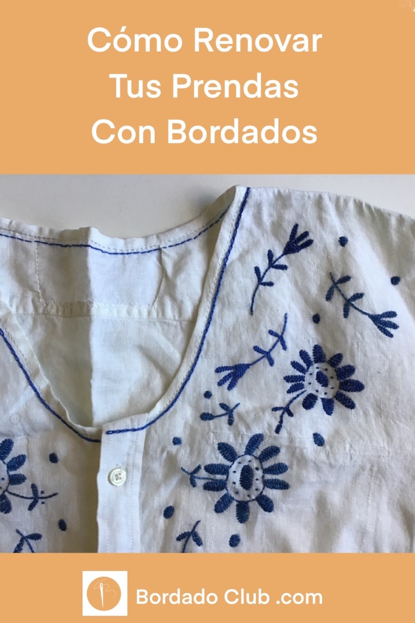 Renovar Tus Prendas Con Bordados