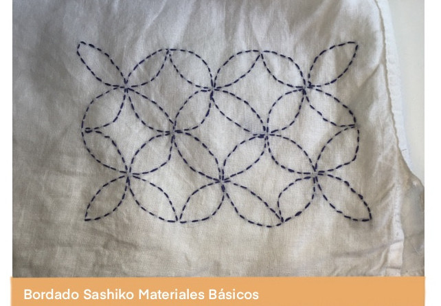 Bordado Sashiko Materiales Basicos