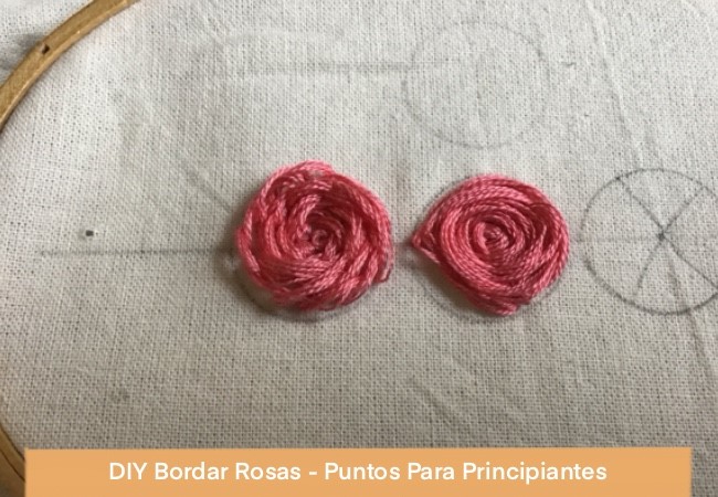 3 Puntadas Para Bordar Rosas