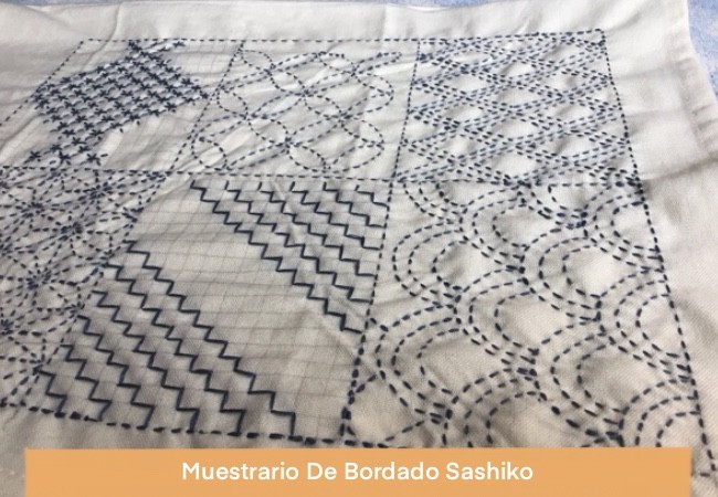 Muestrario Bordado Sashiko