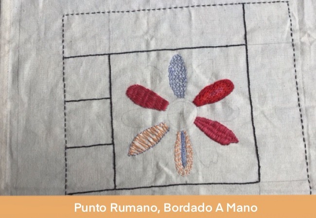 El Punto Rumano Bordado