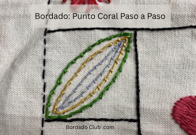 Punto Coral Bordado
