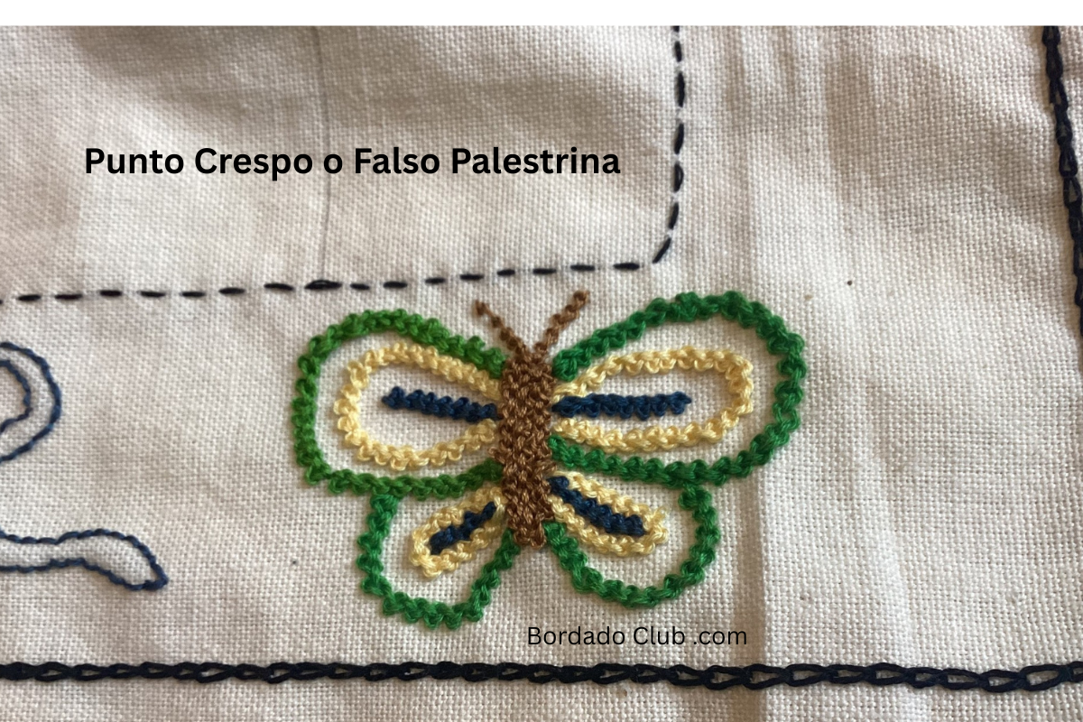 Punto Crespo Bordado Peruano